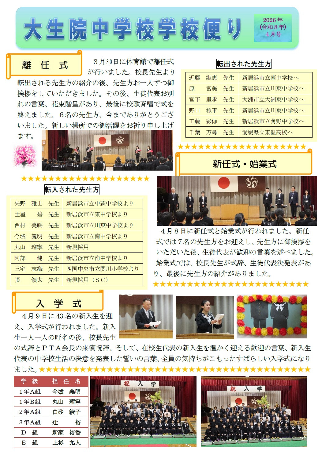 ４月